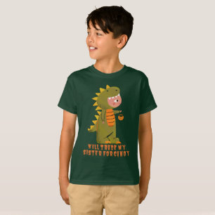 WIRD MEINE SCHWESTER FÜR CANDY lustigen halloween T-Shirt