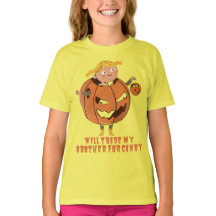 WIRD MEINEN BRUDER FÜR CANDY lustigen Halloween HA