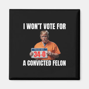 Wird nicht für einen verurteilten Felsen stimmen Magnet