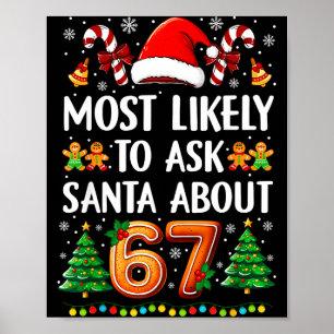 Wird Santa Claus aller Wahrscheinlichkeit nach übe Poster