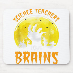 Wird Schüler gegen Candy Funny Halloween Teac taus Mousepad