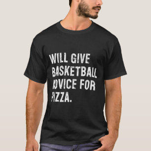 Wird Skelett-Ratschlag für Pizza geben Lustiger Sk T-Shirt