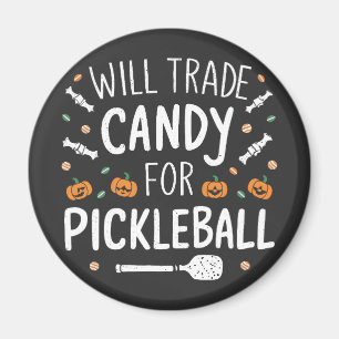 Wird Süßigkeiten gegen Pickleball verkaufen Spooky Magnet