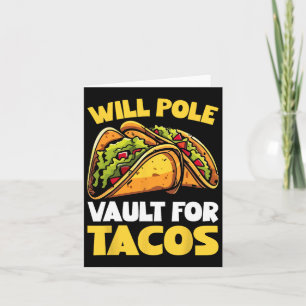 Wird Vault für Tacos Funny Food Lover pole Karte