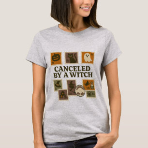Wird von einem Hexenhals-Briefmarke-T - Shirt abge