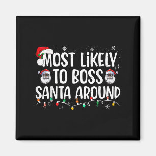 Wird wahrscheinlich den Weihnachtsmann herumkomman Magnet
