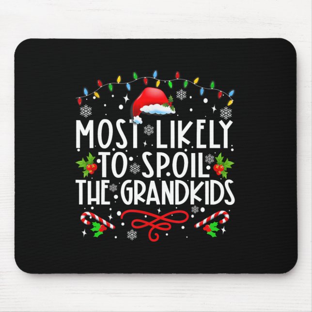 Wird wahrscheinlich die lustige Weihnachtszeit der Mousepad (Vorne)
