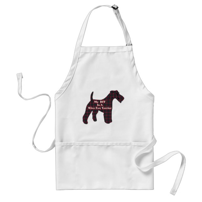 Wire Fox Terrier BESTE FREUNDIN Geschenke Schürze (Vorne)