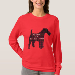 Wire Fox Terrier BESTE FREUNDIN Geschenke T-Shirt