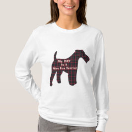 Wire Fox Terrier BESTE FREUNDIN Geschenke T-Shirt