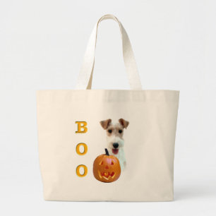 Wire Fox Terrier Boo Jumbo Stoffbeutel
