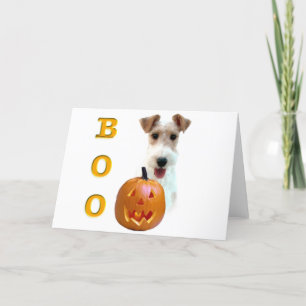 Wire Fox Terrier Boo Karte