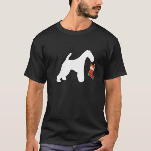 Wire Fox Terrier Christmas Kleine Geschenk Dog T-Shirt