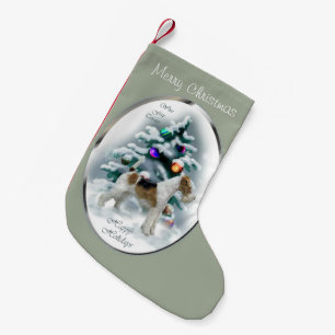 Wire Fox Terrier Christmas Kleiner Weihnachtsstrumpf