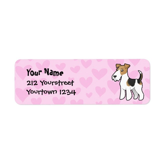 Wire Fox Terrier Liebe (Vorne)