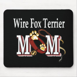 Wire Fox Terrier Mama Geschenke Mousepad