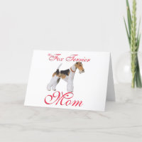 Wire Fox Terrier Muttertag