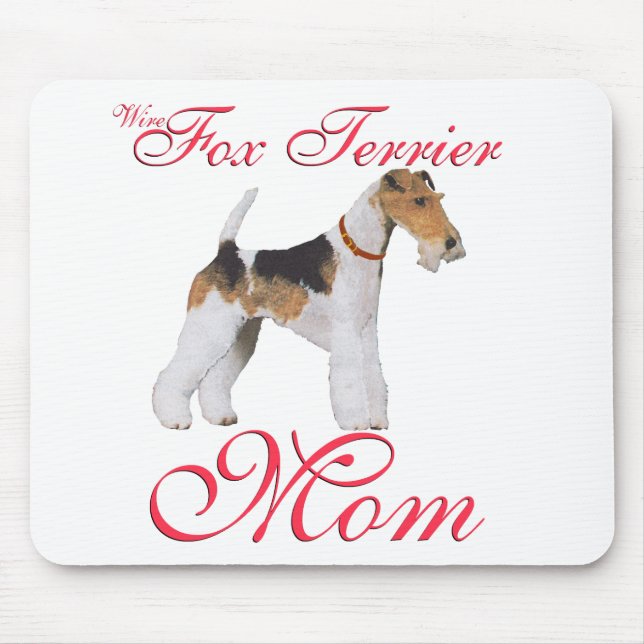 Wire Fox Terrier Muttertag Mousepad (Vorne)