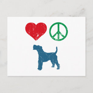 Wire Fox Terrier Postkarte