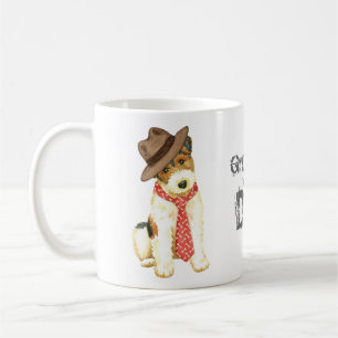 Wire Fox Terrier Vater Kaffeetasse