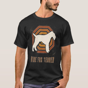Wire Fox Terrier Vintag Retro Classic Dog Liebe T-Shirt