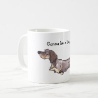 Wire Hair Dackel Tasse