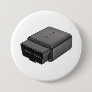 Wireless OBD2-Auto-Diagnosegerät Button