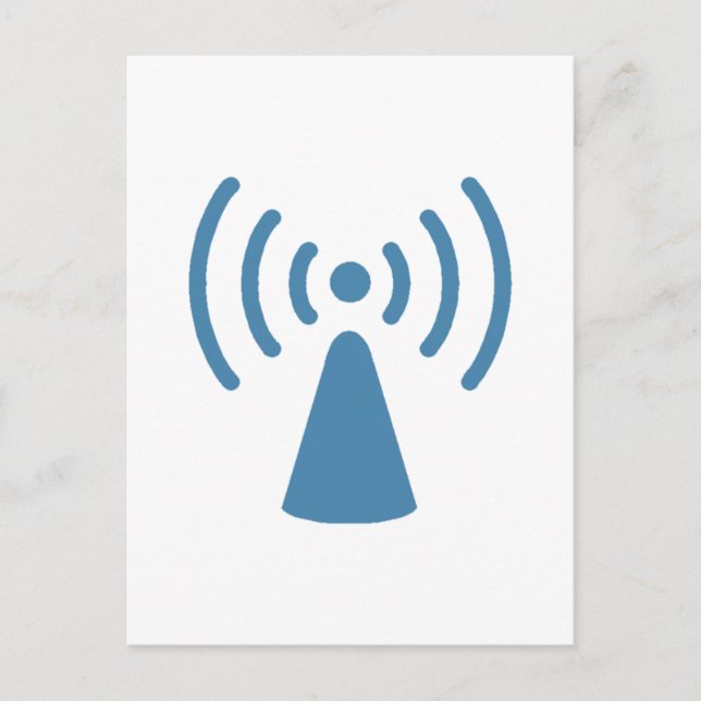 Wireless Postkarte (Vorderseite)