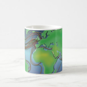 Wires of the World - Unterseekabel Kaffeetasse