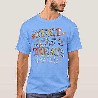 Wirf die Süßigkeiten Lustige Kinder Halloween 2020 T-Shirt