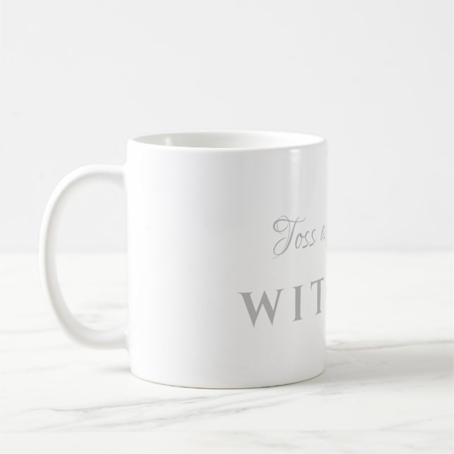 Wirf eine Münze in deine Hexer-Tasse Kaffeetasse (Links)