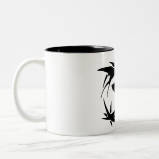 Wirf eine Münze zum Hexer Zweifarbige Tasse