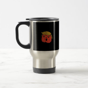 Wirf ihn aus wie ein Kürbis Trumpkin Halloween El Reisebecher