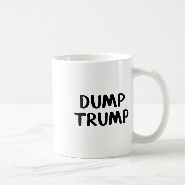 Wirf Trump raus _1  Kaffeetasse (Rechts)