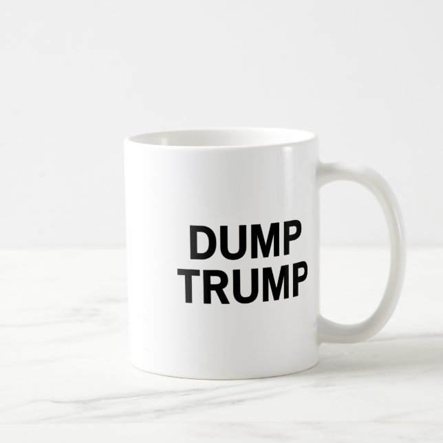 Wirf Trump raus _2  Kaffeetasse (Rechts)