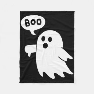 Wirft den Geist herunter, der Boo-Missbilligungsge Fleecedecke