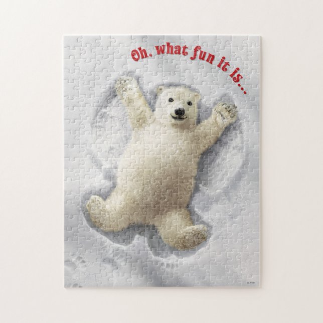 Wirklich Big Snow Angel (Vertikal)