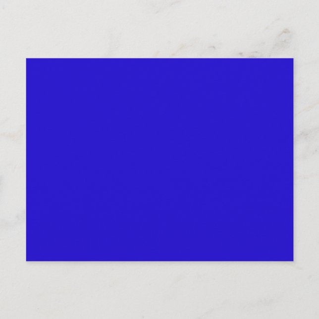 Wirklich blau postkarte (Vorderseite)