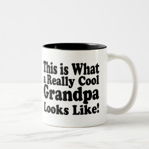 Wirklich Coole Opa-Tasse Zweifarbige Tasse