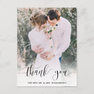 wirklich dankbar   Hochzeitsszenario Foto Vielen D Postkarte