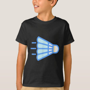 Wirklich gerne Badminton-Shuttle Birdie 4 T-Shirt