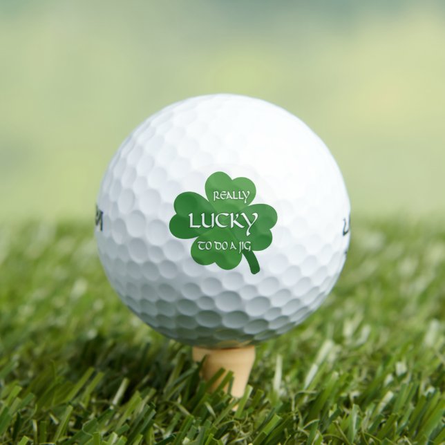Wirklich glücklich, einen Jig zu machen Golfball (Insitu T-Shirt)