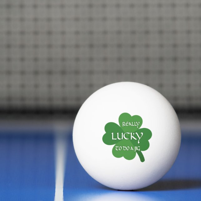 Wirklich glücklich, einen Jig zu machen Tischtennisball (Netto)
