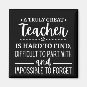 Wirklich großer Lehrer Magnet