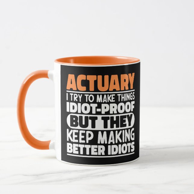 Wirklich, ich versuche, die Dinge Idiot zeigen lus Tasse (Links)