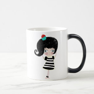 Wirklich magische schwarze Tasse, wann ist heiße  Verwandlungstasse