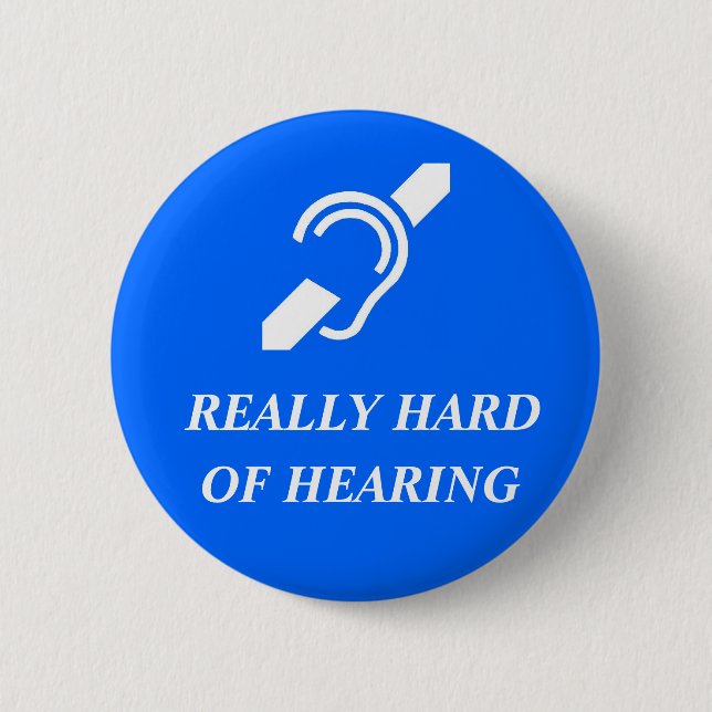 Wirklich stark von der Anhörung Button (Vorderseite)