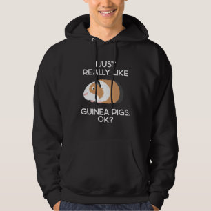 Wirklich wie Guinea Schweine Rodent Hoodie