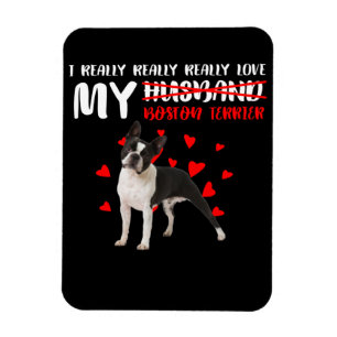 Wirklich wirklich Liebe meine Boston Terrier Magnet