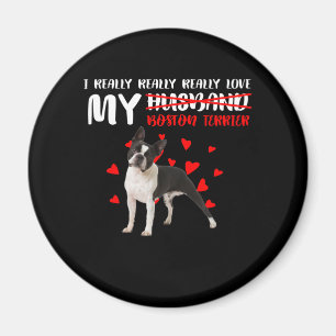 Wirklich wirklich Liebe meine Boston Terrier Magnet